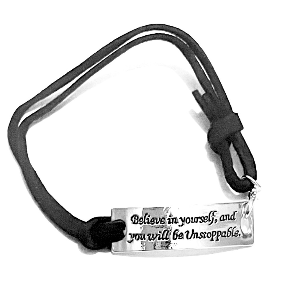 Inspirational Bracelet Leather